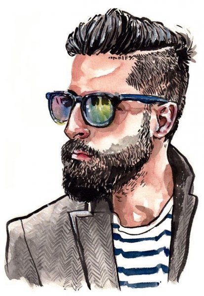 Арты парней