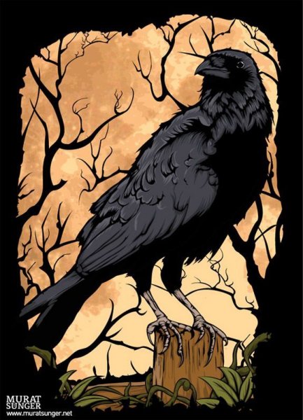 Ворона аниме