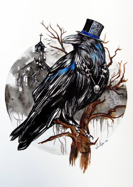 Ворон Графика