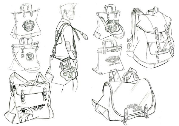 Рюкзак скетч