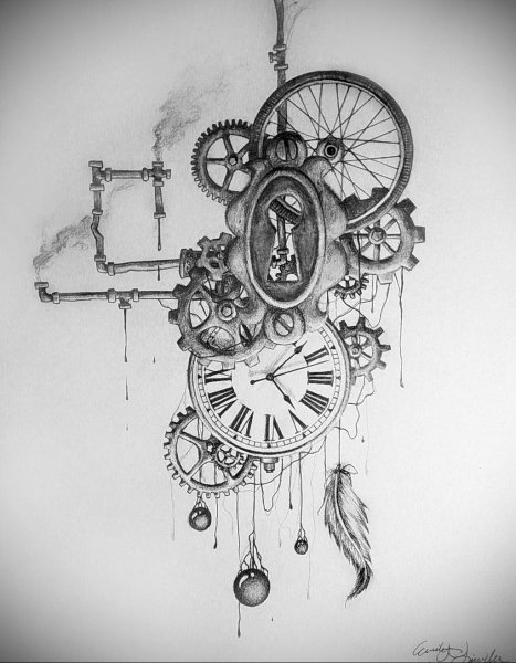 Стимпанк в графике