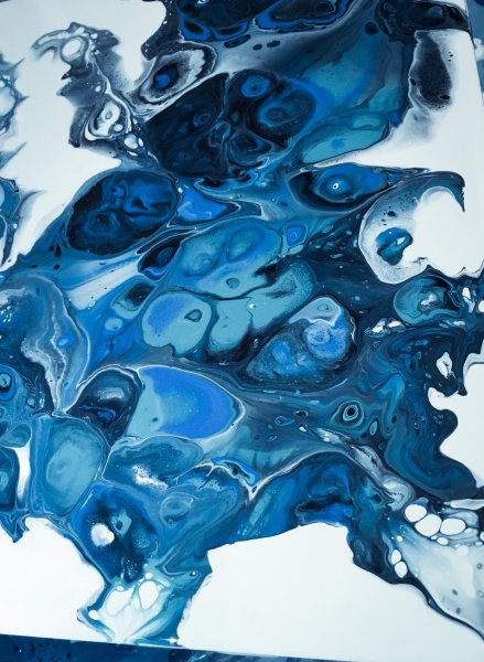 Жидкий акрил флюид арт