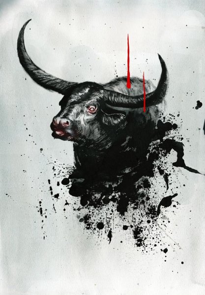 Бык Графика