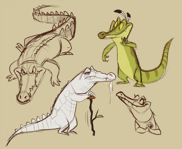 Крокодил скетч