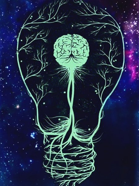 Мозг человека арт