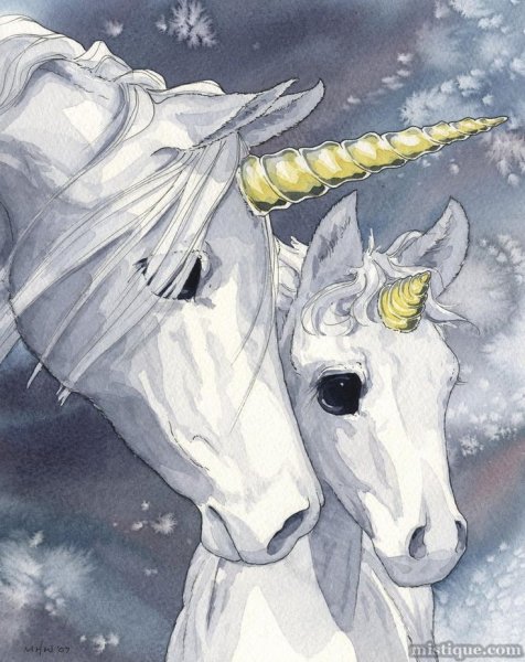 Единорог рисунок