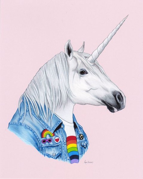 Лошадь милый арт