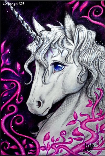 Единорог стилизация