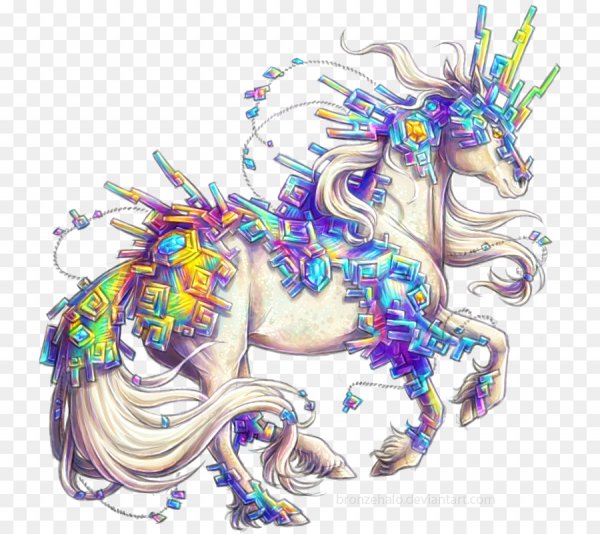 Разноцветный Единорог