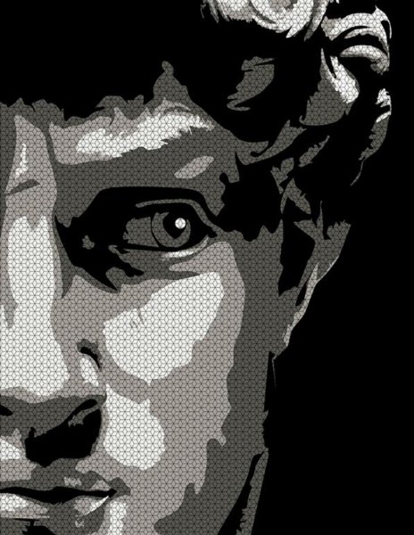 Давид Микеланджело поп арт