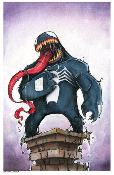 Веном срисовать