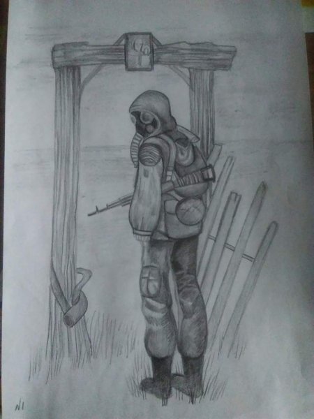 Сталкер карандашом легко