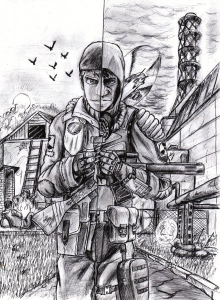 Сталкер Меченый наёмник