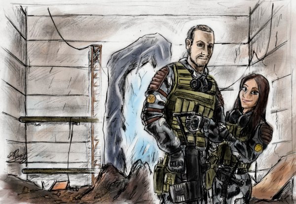 Сталкер девушка МОНОЛИТОВЕЦ