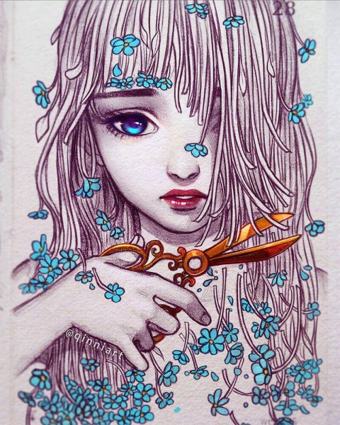 Qing Han художник