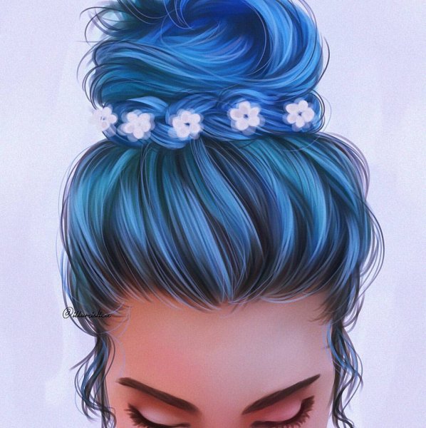 Прически арт