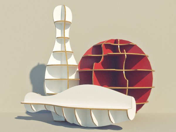 Объемные арт объекты