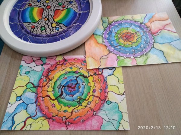 Фрактальное рисование в арт-терапии