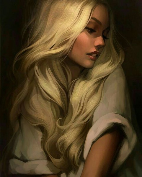 Арты блондинок