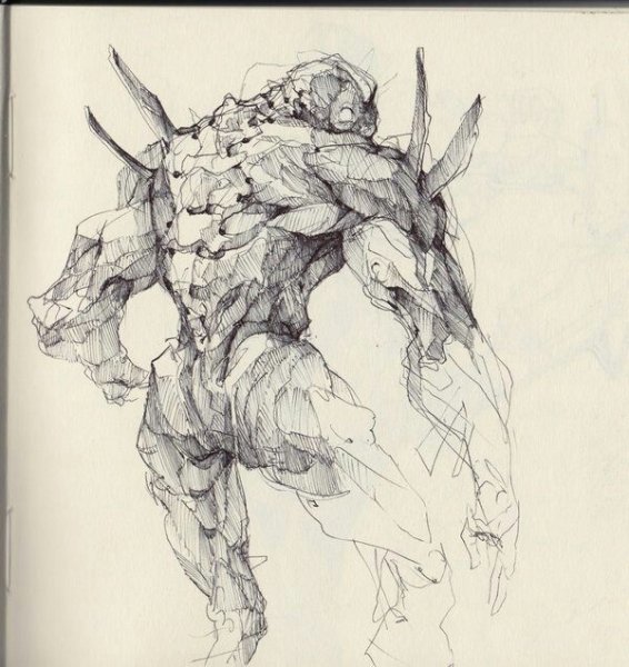 Существа карандашом