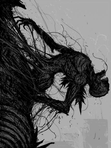 Темный космос девушка