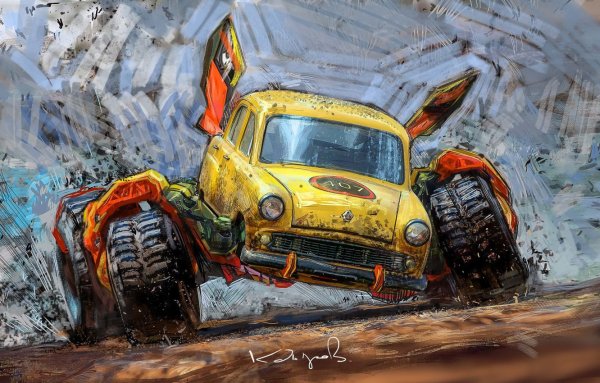 Данияр Кдыров картины