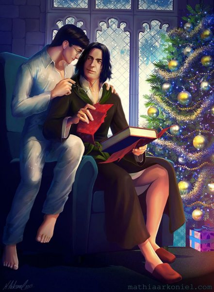 Северус Снейп Рождество