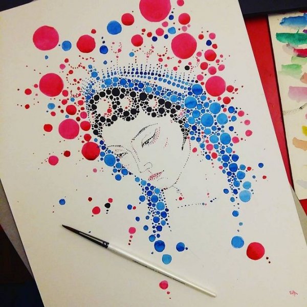 Рисование точками