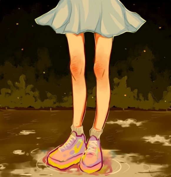 Анимешные ноги