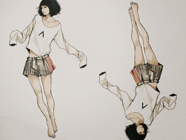 Аниме худая