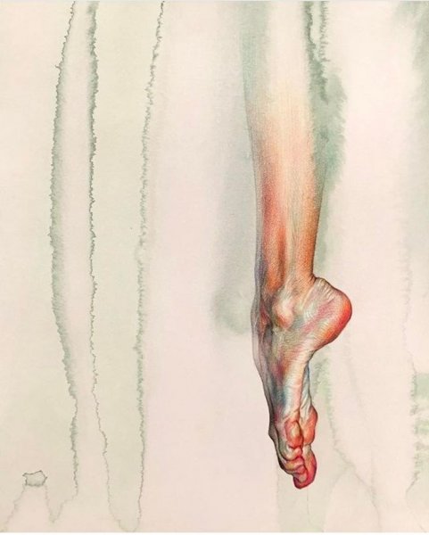 Стопы живопись