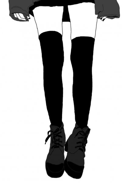 Аниме ноги