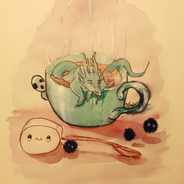 Волшебный чай арт
