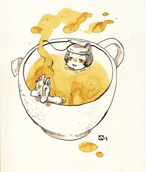 Живой чай арт