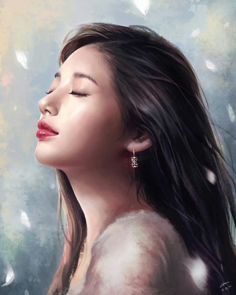 Кореянка арт