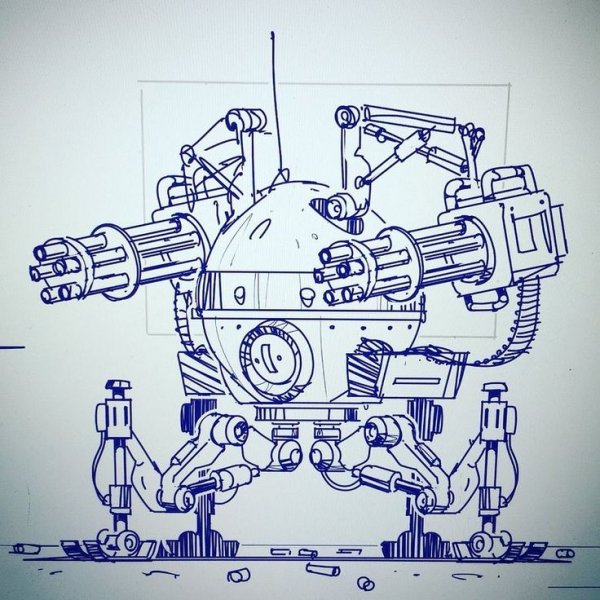 Робот арты скетч