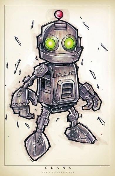 Робот иллюстрация