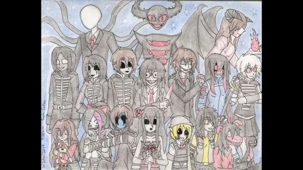 Милые герои крипипасты