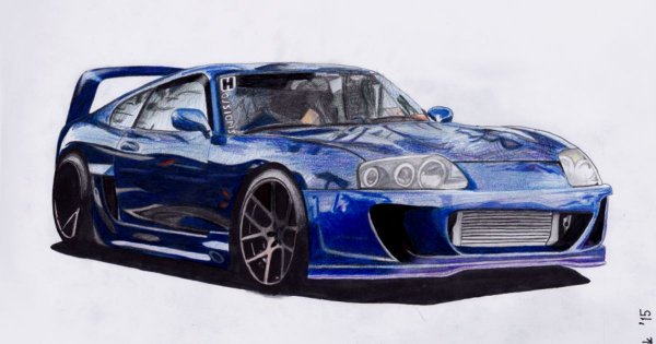 Mk3 Supra drawing