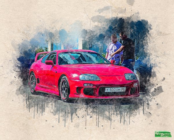 Рисунок Supra a80