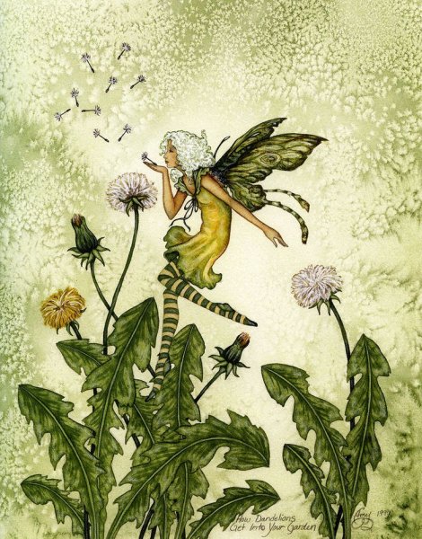 Фея с одуванчиком
