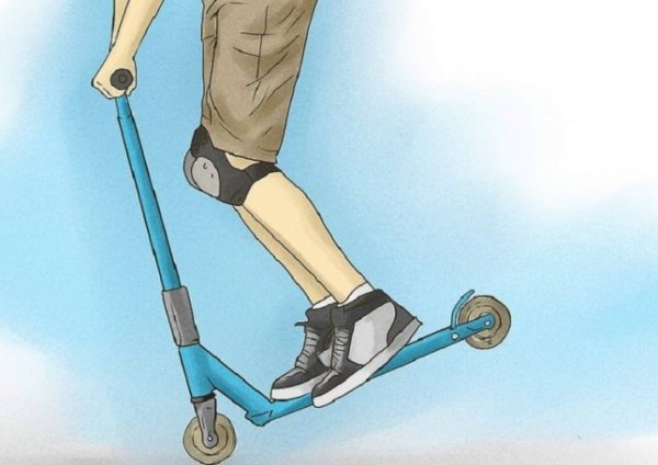 Трюковой самокат арты