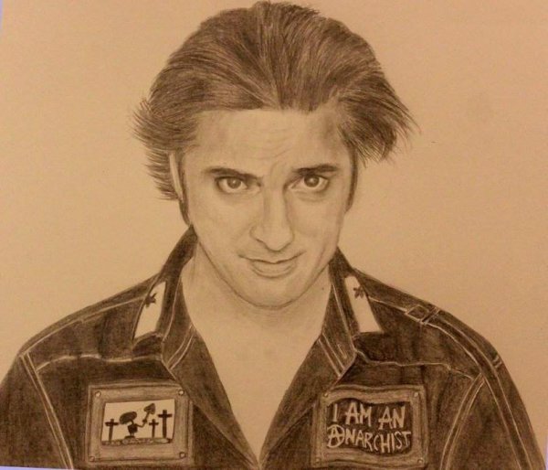 Юра Хой карандашом