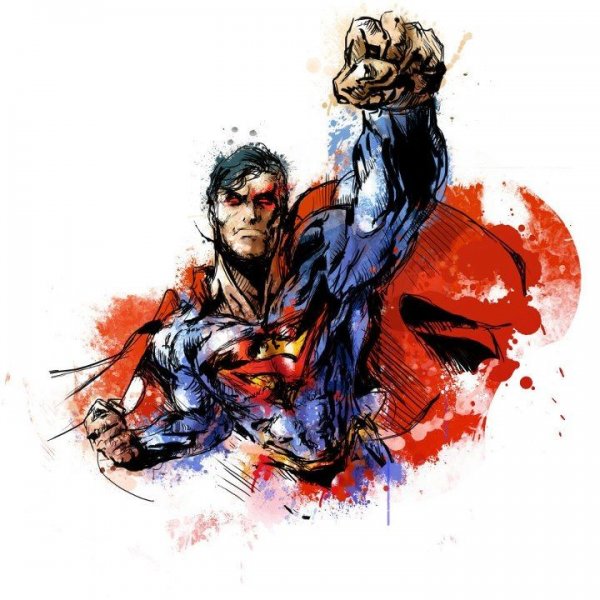 Яркие рисунки Марвел