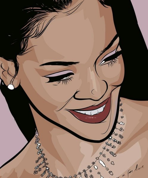 Рианна мультяшка