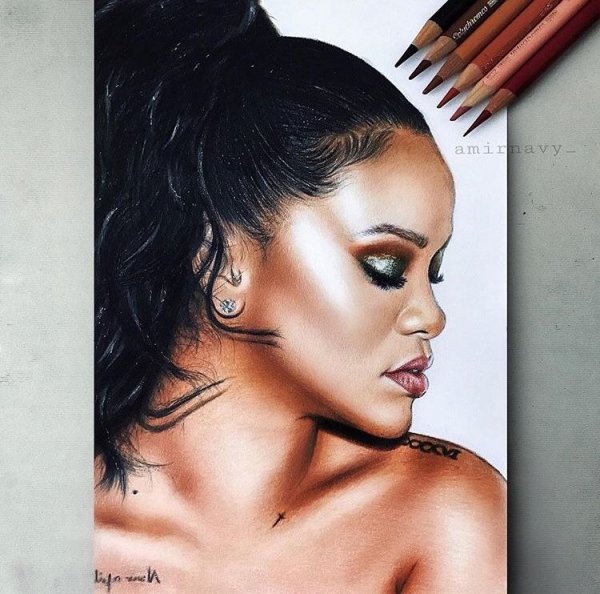 Рианна арты