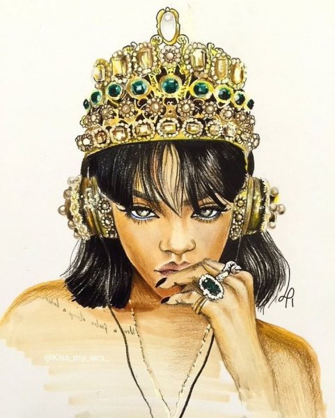 Рианна арты