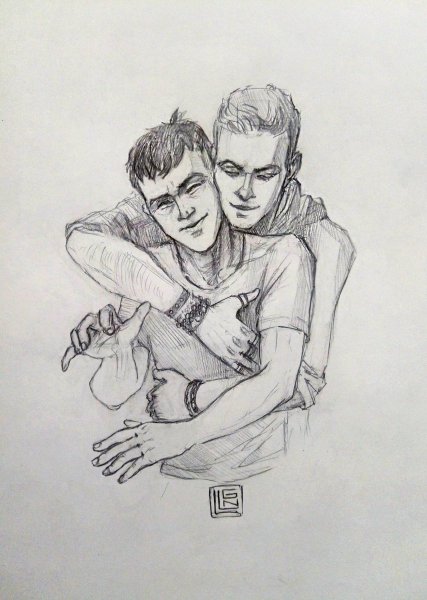 Антон Шастун рисунок