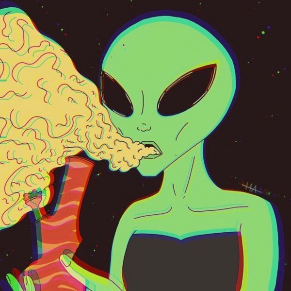 Рисование инопланетяне