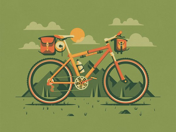 Велосипед арт